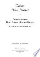Cahiers Henri Pourrat