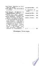 Cahiers internationaux de sociologie