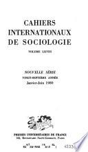 Cahiers internationaux de sociologie
