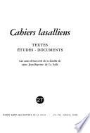 Cahiers Lasalliens