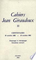 Cahiers numéro 11
