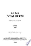 Cahiers Octave Mirbeau