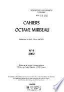 Cahiers octave mirbeau