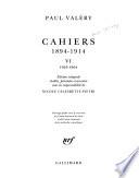 Cahiers Paul Valéry
