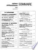 Cahiers pédagogiques