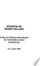 Cahiers Roger Vailland