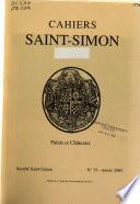 Cahiers Saint-Simon