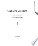 Cahiers Voltaire