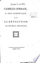 Camille-Jordan, à ses commétans, sur la révolution du dix-huit fructidor