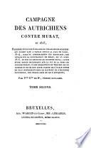 Campagne des Autrichiens contre Murat en 1815