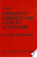 Camus, L'envers Et L'endroit and L'exil Et Le Royaume