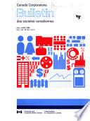 Canada Corporations Bulletin