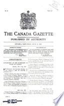 Canada Gazette