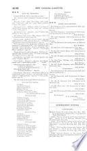 Canada Gazette