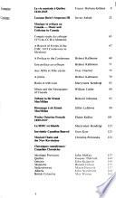 Canada music book