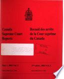 Canada Supreme Court Reports