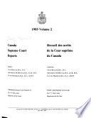 Canada Supreme Court Reports