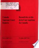 Canada Supreme Court Reports