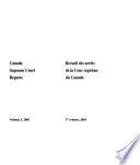 Canada Supreme Court Reports