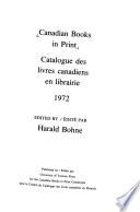 Canadian Books in Print