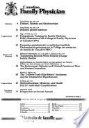Canadian Family Physician