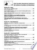 Canadian Geotechnical Conference