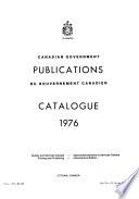 Canadian Government Publications