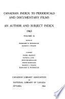 Canadian Index to Periodicals and Documentary Films