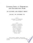 Canadian Index to Periodicals and Documentary Films