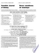 Canadian Journal of Botany