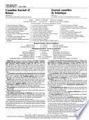 Canadian Journal of Botany