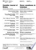 Canadian Journal of Botany