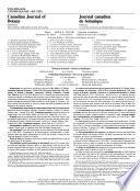 Canadian Journal of Botany