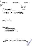 Canadian Journal of Chemistry
