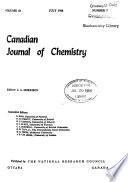 Canadian Journal of Chemistry
