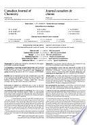 Canadian Journal of Chemistry