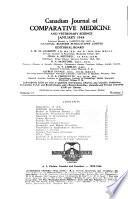 Canadian Journal of Comparative Medicine and Veterinary Science