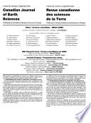 Canadian Journal of Earth Sciences