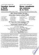 Canadian Journal of Earth Sciences