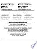 Canadian Journal of Earth Sciences