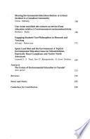 Canadian Journal of Environmental Education