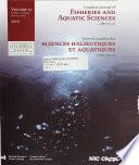 Canadian Journal of Fisheries and Aquatic Sciences
