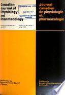 Canadian Journal of Physiology and Pharmacology