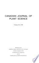 Canadian Journal of Plant Science