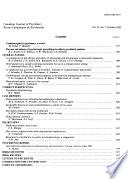 Canadian Journal of Psychiatry