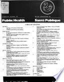 Canadian Journal of Public Health