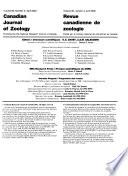 Canadian Journal of Zoology