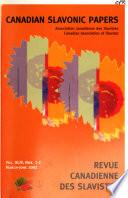 Canadian Slavonic Papers