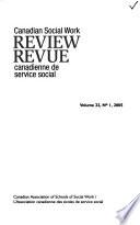 Canadian Social Work Review
