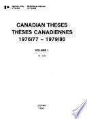 Canadian Theses